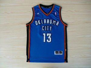 Maillot De Basket Oklahoma City Thunder James Harden 13 Tissus Sportif Fans Edition Bleu